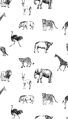 Blackout roller blind Animals