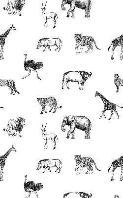 Blackout roller blind Animals