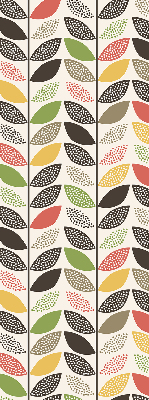 Blackout roller blind Colorful leaves