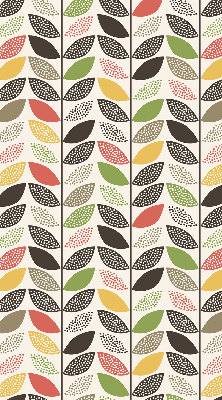 Blackout roller blind Colorful leaves