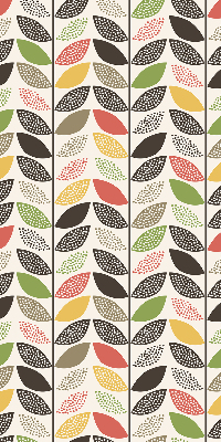 Blackout roller blind Colorful leaves
