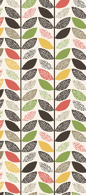 Blackout roller blind Colorful leaves