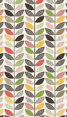 Blackout roller blind Colorful leaves