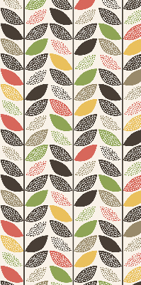 Blackout roller blind Colorful leaves