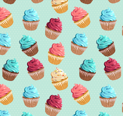 Blackout roller blind for window Cupcakes