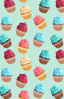 Blackout roller blind for window Cupcakes
