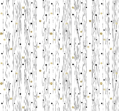 Fabric roller blind for window Stripes and dots