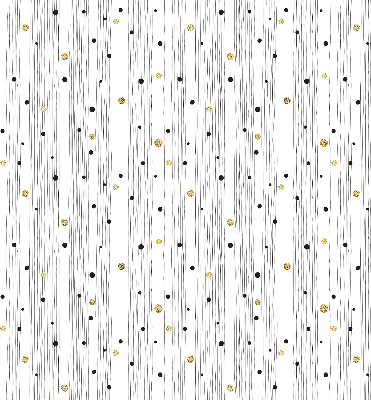 Fabric roller blind for window Stripes and dots