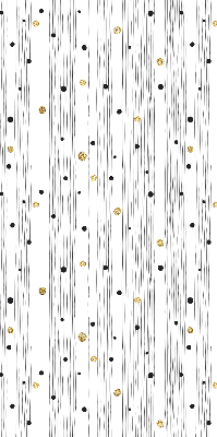 Fabric roller blind for window Stripes and dots