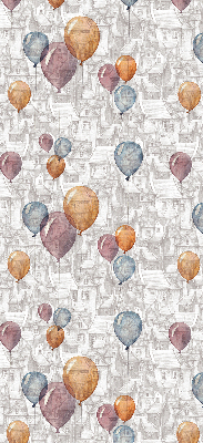 Blackout roller blind for window Balloons