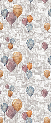 Blackout roller blind for window Balloons