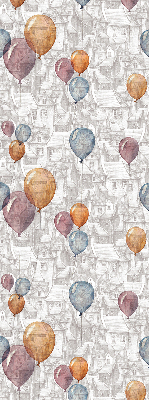 Blackout roller blind for window Balloons
