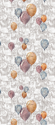 Blackout roller blind for window Balloons