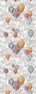 Blackout roller blind for window Balloons