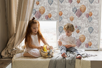 Blackout roller blind for window