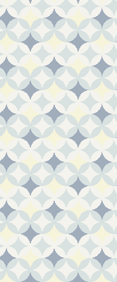 Fabric roller blind for window Colorful stars