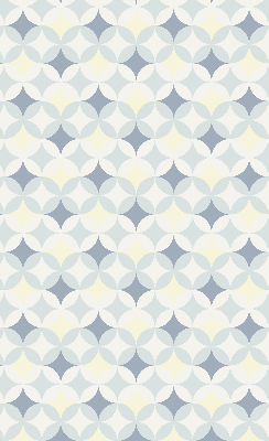 Fabric roller blind for window Colorful stars