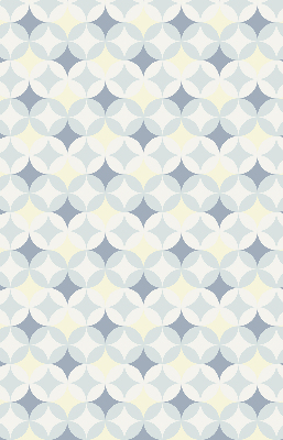 Fabric roller blind for window Colorful stars