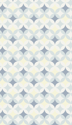 Fabric roller blind for window Colorful stars