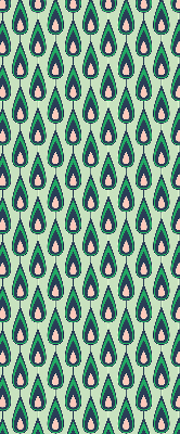 Blackout roller blind Drawn avocado