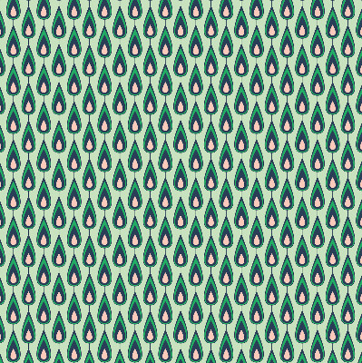 Blackout roller blind Drawn avocado