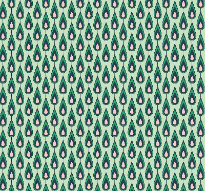 Blackout roller blind Drawn avocado
