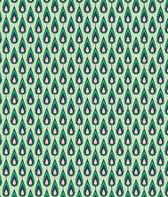 Blackout roller blind Drawn avocado