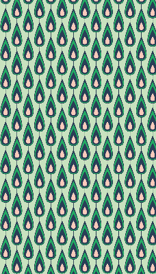 Blackout roller blind Drawn avocado