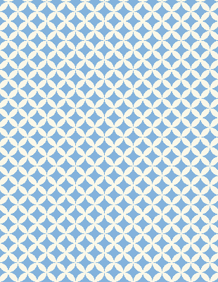 Blackout roller blind Blue stars