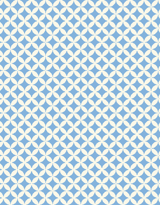 Blackout roller blind Blue stars