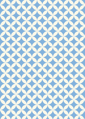 Blackout roller blind Blue stars