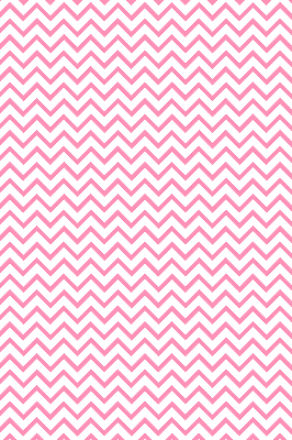 Fabric roller blind for window Horizontal pink zigzags