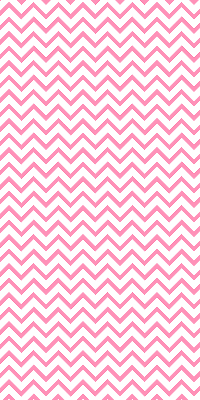 Fabric roller blind for window Horizontal pink zigzags
