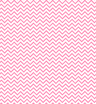 Fabric roller blind for window Horizontal pink zigzags