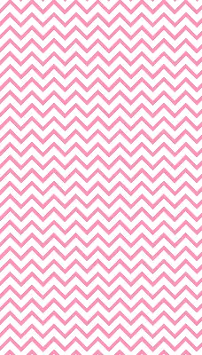 Fabric roller blind for window with horizontal pink zigzags