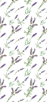 Fabric roller blind for window Lavender