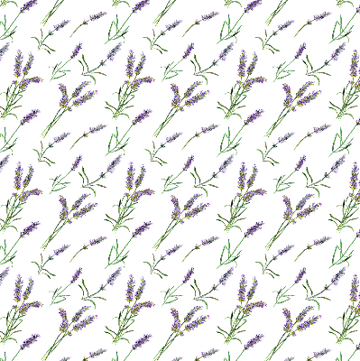 Fabric roller blind for window Lavender
