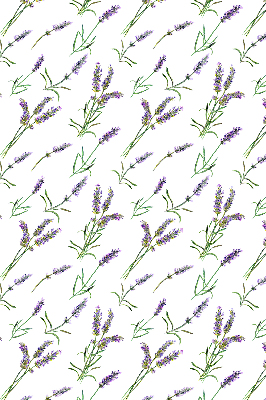 Fabric roller blind for window Lavender