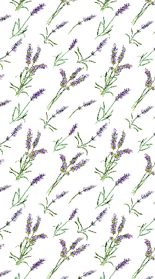Fabric roller blind for window Lavender