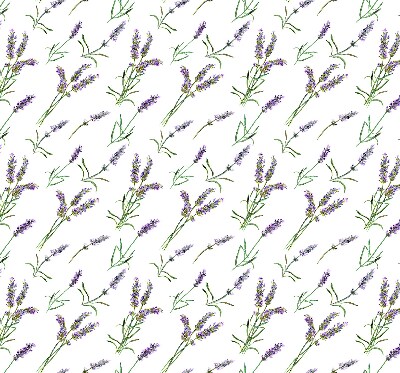 Fabric roller blind for window Lavender