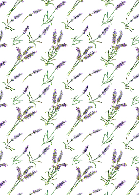 Fabric roller blind for window Lavender