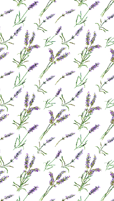 Fabric roller blind for window Lavender