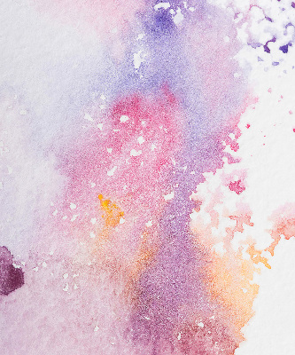 Blackout roller blind artistic paint spill design