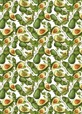 Blackout roller blind in avocado