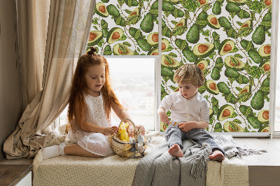 Blackout roller blind Avocado