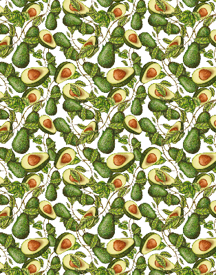 Blackout roller blind in avocado