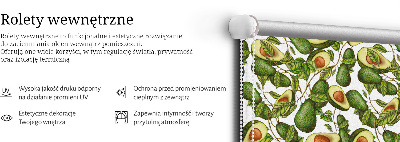 Blackout roller blind Avocado