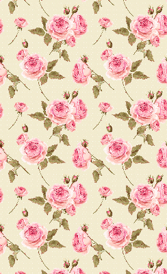 Blackout roller blind Roses
