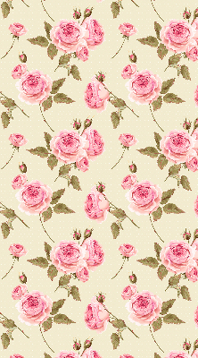 Blackout roller blind Roses