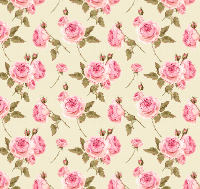 Blackout roller blind Roses